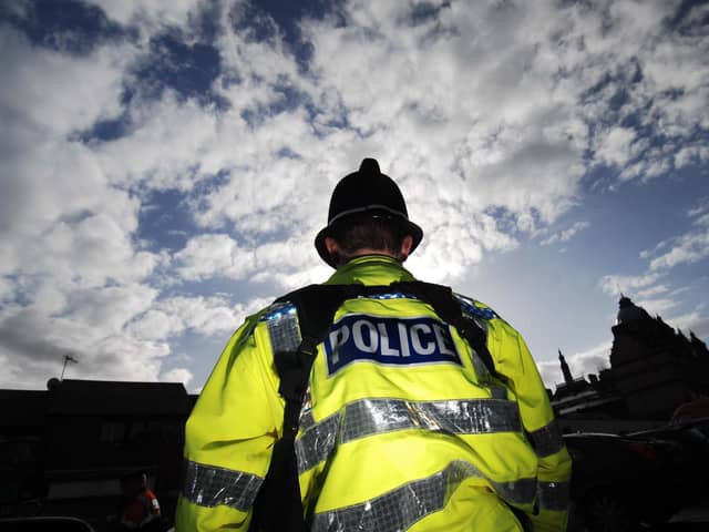 Police were called after a two car collision in Lancaster.