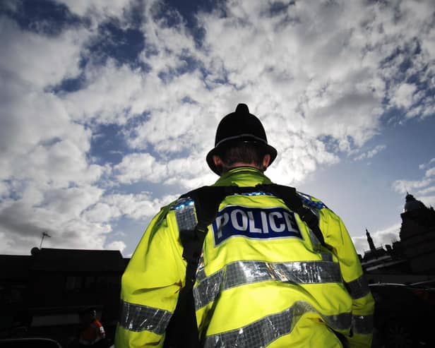 Police were called after a two car collision in Lancaster.