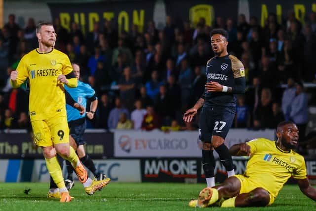Josh Koroma has been handed his first Pompey start in the clash with Plymouth. Picture: Simon Davies/ProSportsImages