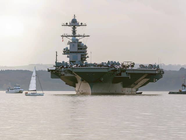 USS Gerald R Ford. Picture: Mark Rutley Photography