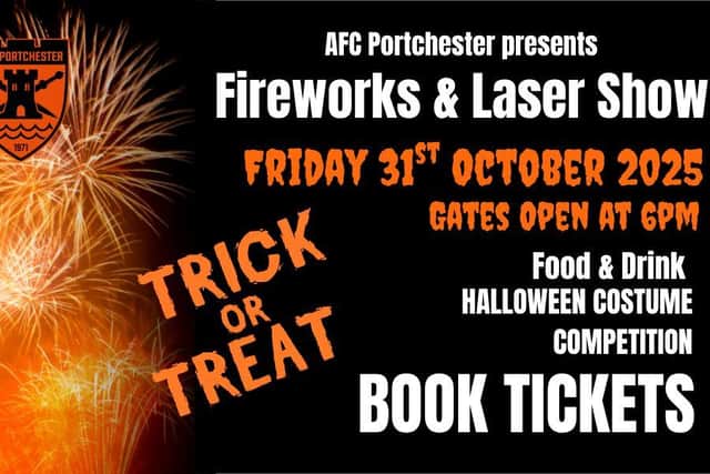 AFC Portchester Laser & Fireworks Show