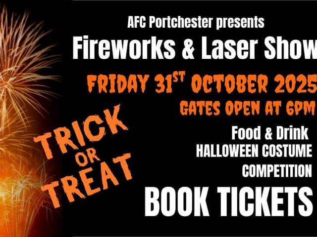 AFC Portchester Laser & Fireworks Show