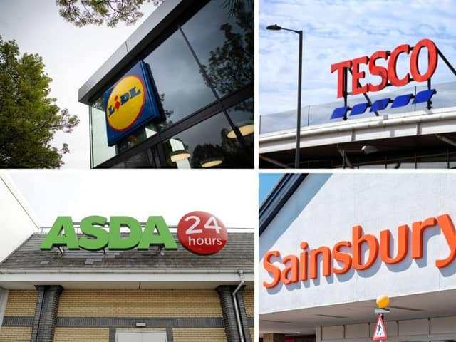 Here are the opening hours for local supermarkets over the Christmas period.