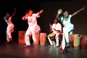 Kakatsitsi Drummers, who appeared at The Spring Arts Centre in Havant in August