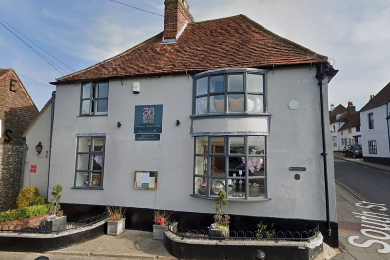 36 on the Quay at South Street, Emsworth, is in the Michelin Guide.