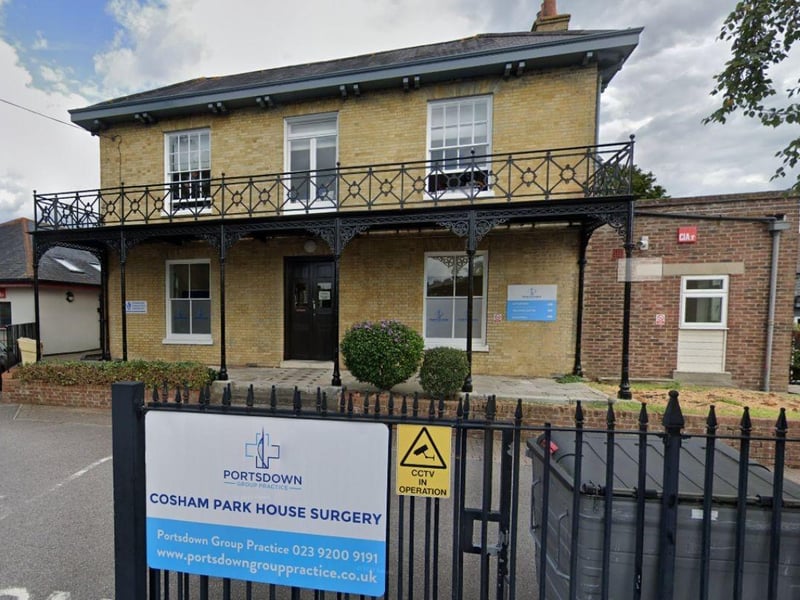 Cosham Park House Surgery has a rating of 1.6 from 79 Google reviews.