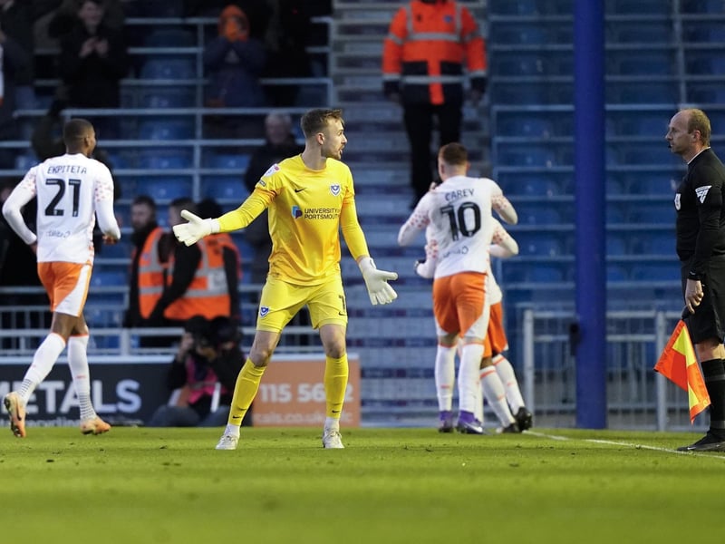 Many Pompey fans were at their defiant best against Blackpool - here's what our photographer Jason Brown captured of the day's events at Fratton Park.