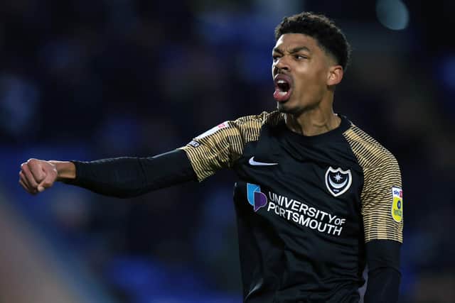 Gaffer For A Day Liam Emerson named Reeco Hackett as his man of the match against Peterborough. Picture: Catherine Ivill/Getty Images