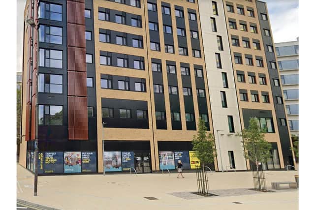 The ground floor of Chaucer House which is advertising use as a GP practice Picture Google Maps