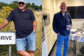 John feeling great over 4 stone lighter