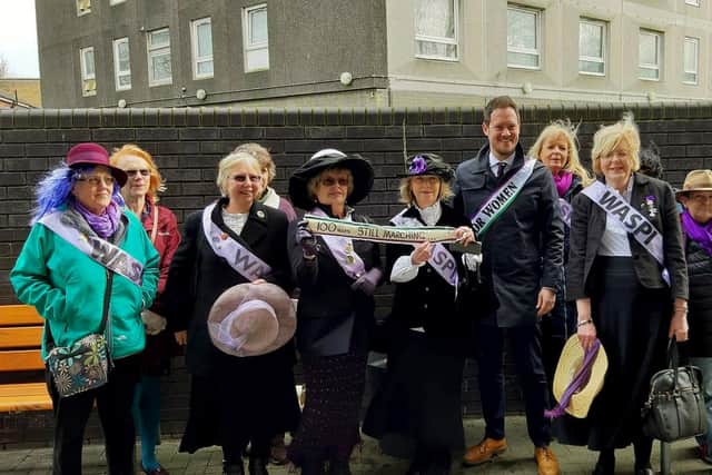 Solent Waspi women mark International Women's Day