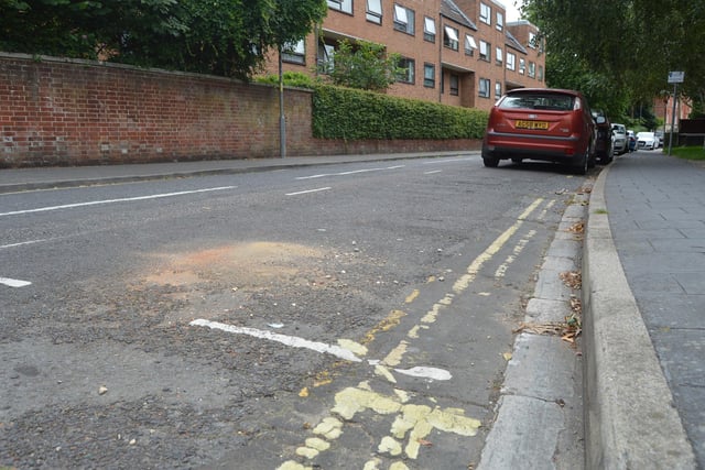 Clue: This street in Southsea is known for its cracked and bumpy road surface
