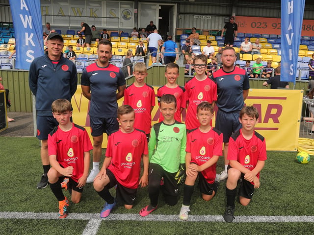 Widbrook Jets U11s at the Havant and Waterlooville Summer Tournament. Picture: Dave Haines