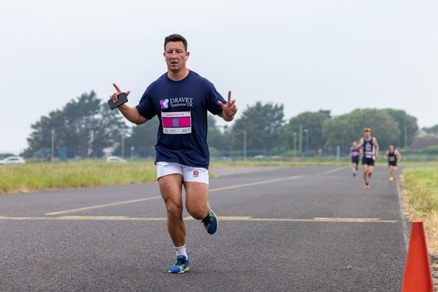 Runners appreciated the perfectly flat course at Solent Airport, with many reporting new personal best times.

Picture: Mike Cooter