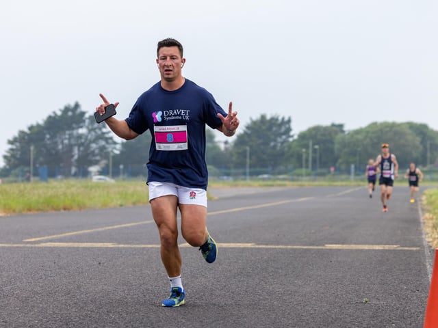Runners appreciated the perfectly flat course at Solent Airport, with many reporting new personal best times.

Picture: Mike Cooter