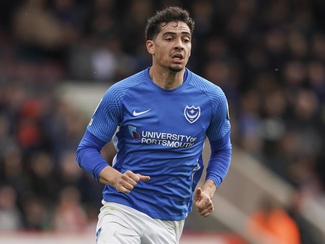 Pompey’s ‘number nine curse’ certainly impacted Walker as he struggled to make an impact following his January arrival. He scored only one goal for the Blues and often cut a frustrated figure at Fratton Park. He’s recently been linked with a move to League One new boys Bristol Rovers following his return to Coventry. Picture: Jason Brown