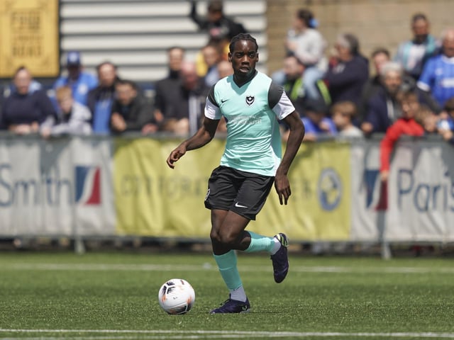 (Replaced by Cody Howard on 46 minutes) Powerful in the air, but looked uncomfortable at times with the ball at his feet. Played one poor backpass which put Oscar Glover in trouble, but pitch not the best.