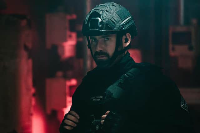 Mark Rowley stars as Rich Manning in the new series of ITV drama Trigger Point (Picture: HTM Productions/ITV)