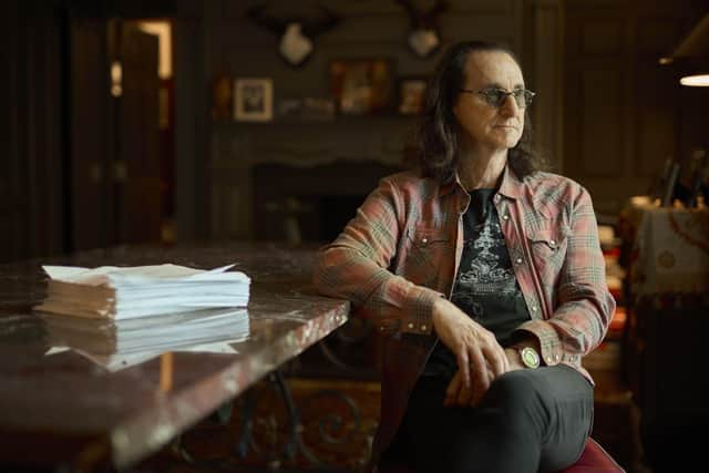 Rush vocalist/bassist Geddy Lee brings his My Effin Life book tour to Portsmouth Guildhall on December 17, 2023. Picture by Richard Sibbald