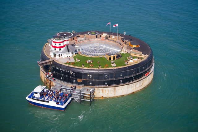 No Man's Fort in the Solent. The fort is also known as No Man's Land Fort. Picture: Solent Forts