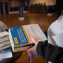 Coronavirus Rapid Test Cassette kits handed out in Portsmouth. Picture: Finnbarr Webster/Getty Images