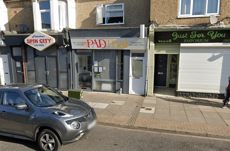 Pad Thai, Southsea, has a Google rating of 4.9 with 119 reviews.