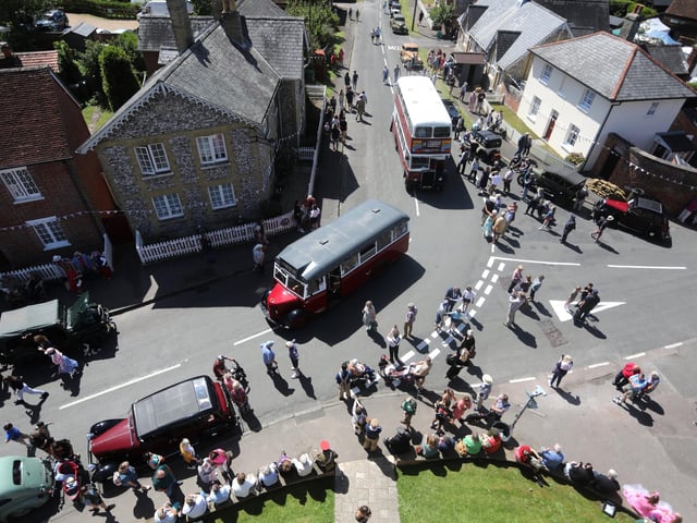 Pictured is action from the day. Picture: Sam Stephenson.