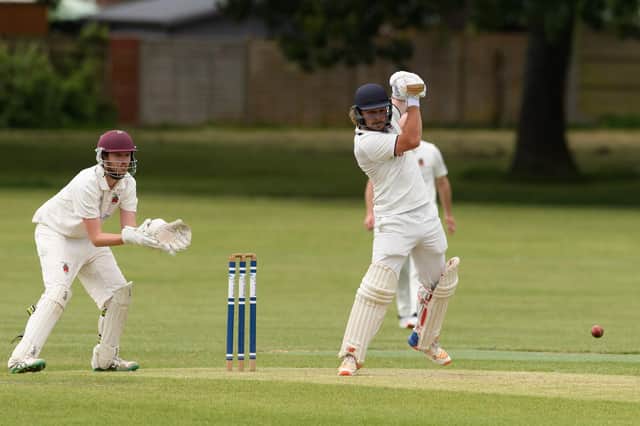 Waterlooville's Josh McGregor hit a half-century in his side's SPL win at OTs & Romsey. Picture: Keith Woodland