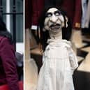Home secretary and Fareham MP Suella Braverman is the 'surprise hit' of a Spitting Image live theatre show. Picture: Getty/Avalon/Birmingham Rep.