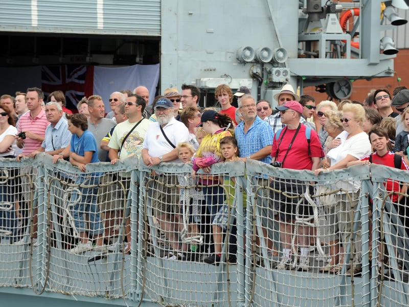 Navy Days 2010 at the Portsmouth Naval Base 30th July 2010. Picture: Paul Jacobs 102427-1