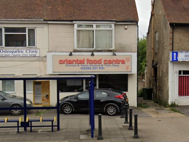Oriental Food Centre at 15 Spur Road, Portsmouth was rated 4 on February 21.