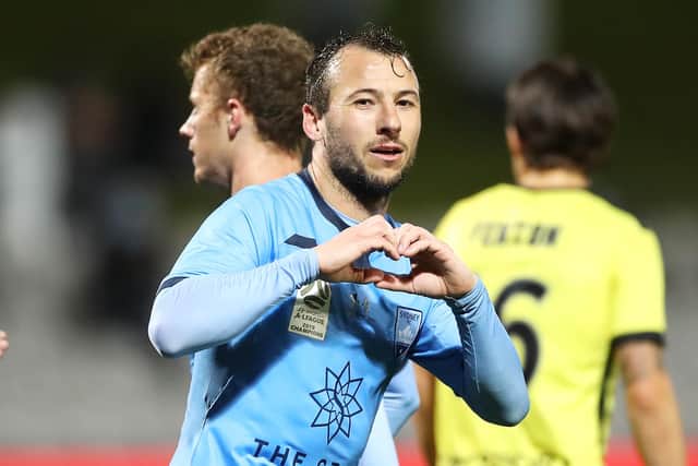 Adam le Fondre. Photo by Mark Kolbe/Getty Images