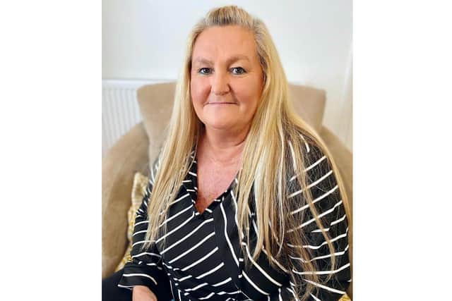 Tracie Temple, 57, from Fareham who has systemic mastocytosis