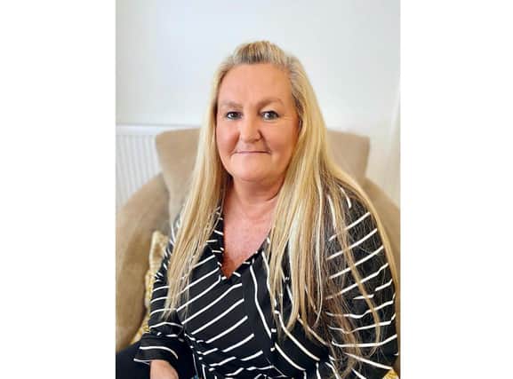 Tracie Temple, 57, from Fareham who has systemic mastocytosis