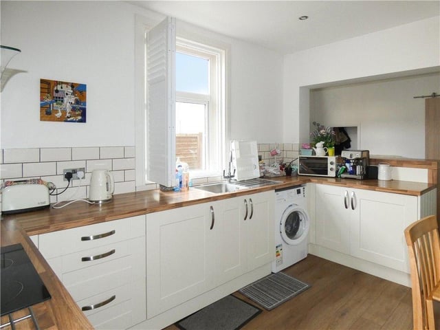 A two bedroom terraced house in Manor Park Avenue, Portsmouth, has gone on sale for £240,000. It is listed by Leaders Sales, Portsmouth.