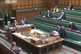 Alan Mak MP speaking in Parliament