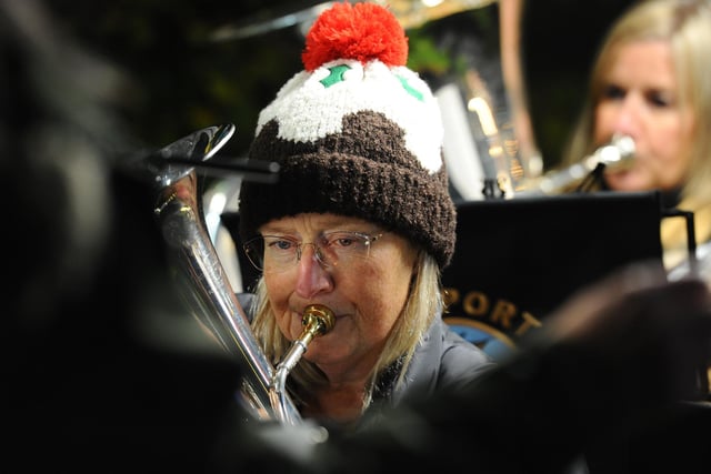 The Christmas lights were turned on in Lee-on-the-Solent on Friday, November 29, 2024. Picture: Sarah Standing (291124-9746)