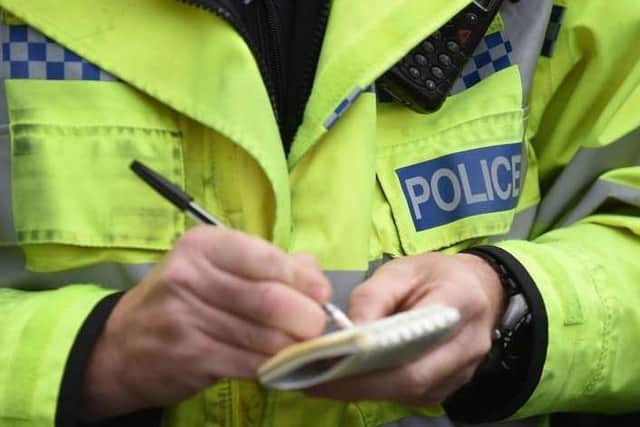 Police probe. PIC: PA