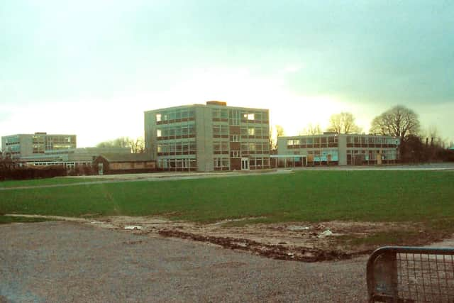 The former Oak Park School from Crosslands Drive.