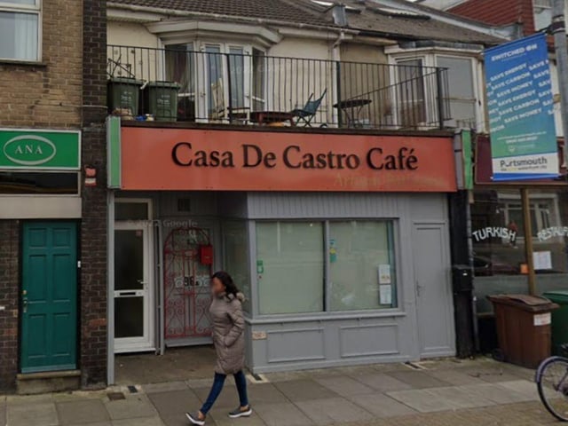 Casa De Castro in Albert Road has a ranking of 4.8 from 161 Google reviews. One person said: "Cosy atmosphere, perfect little place to stop off for a coffee and bite to eat."
