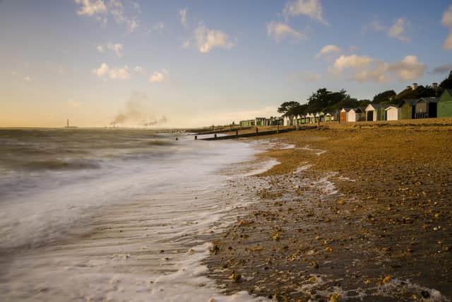 Hill Head beach