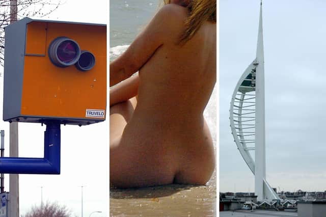 Speed cameras, nudist beaches and the origin of the Spinnaker Tower - these are things you know if you're from Portsmouth