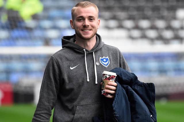 Jack Whatmough is back in Pompey training. Picture: Graham Hunt