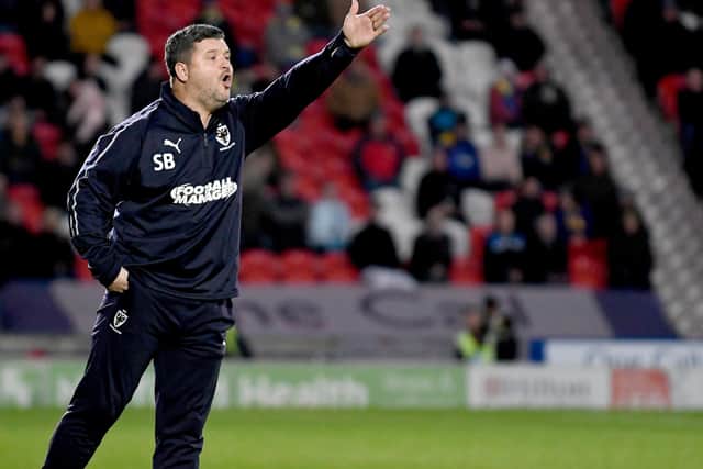 Simon Bassey has joined Danny Cowley's Pompey backroom staff. Picture: George Wood/Getty Images