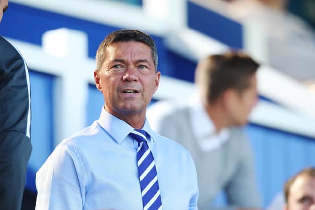 Mark Catlin believes Pompey have a clean bill of health following a coronavirus outbreak - for now. Picture: Joe Pepler