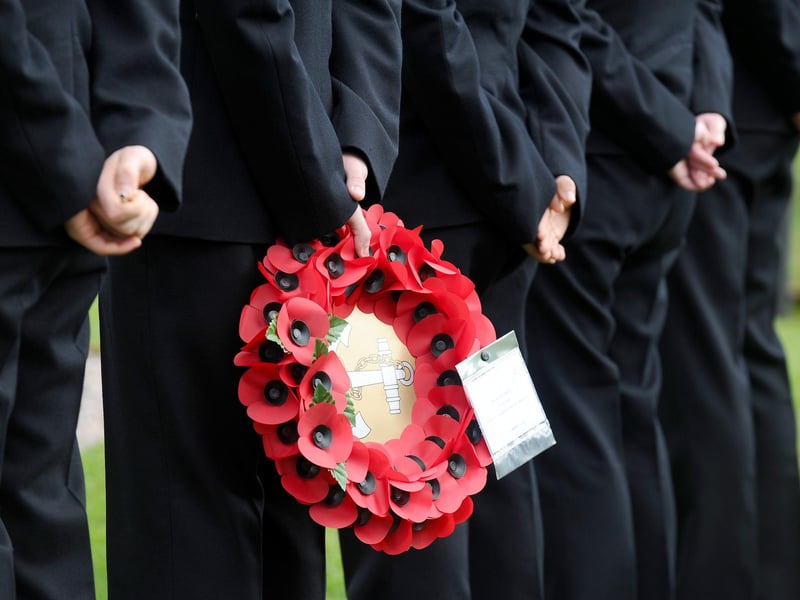 A service to commemorate Trafalgar Day took place on Friday, October 20, at the Nelson Monument along Portsdown Hill.