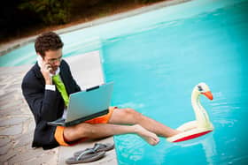 We need to separate work from holidays, says Blaise Tapp. Picture by Shutterstock