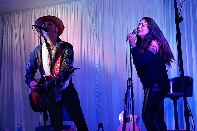 Paul-Ronney Angel and Tomi Rae Brown at Best Western Royal Beach Hotel, Southsea on June 5, 2021. Picture by Chris Broom