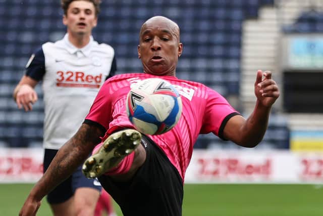 Former Liverpool and Derby defender Andre Wisdom is currently on trial at Fratton Park   Picture: Clive Brunskill/Getty Images