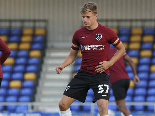 Dan Gifford scored 10 goals on loan at Bognor this season. Picture: Jason Brown/ProSportsImages
